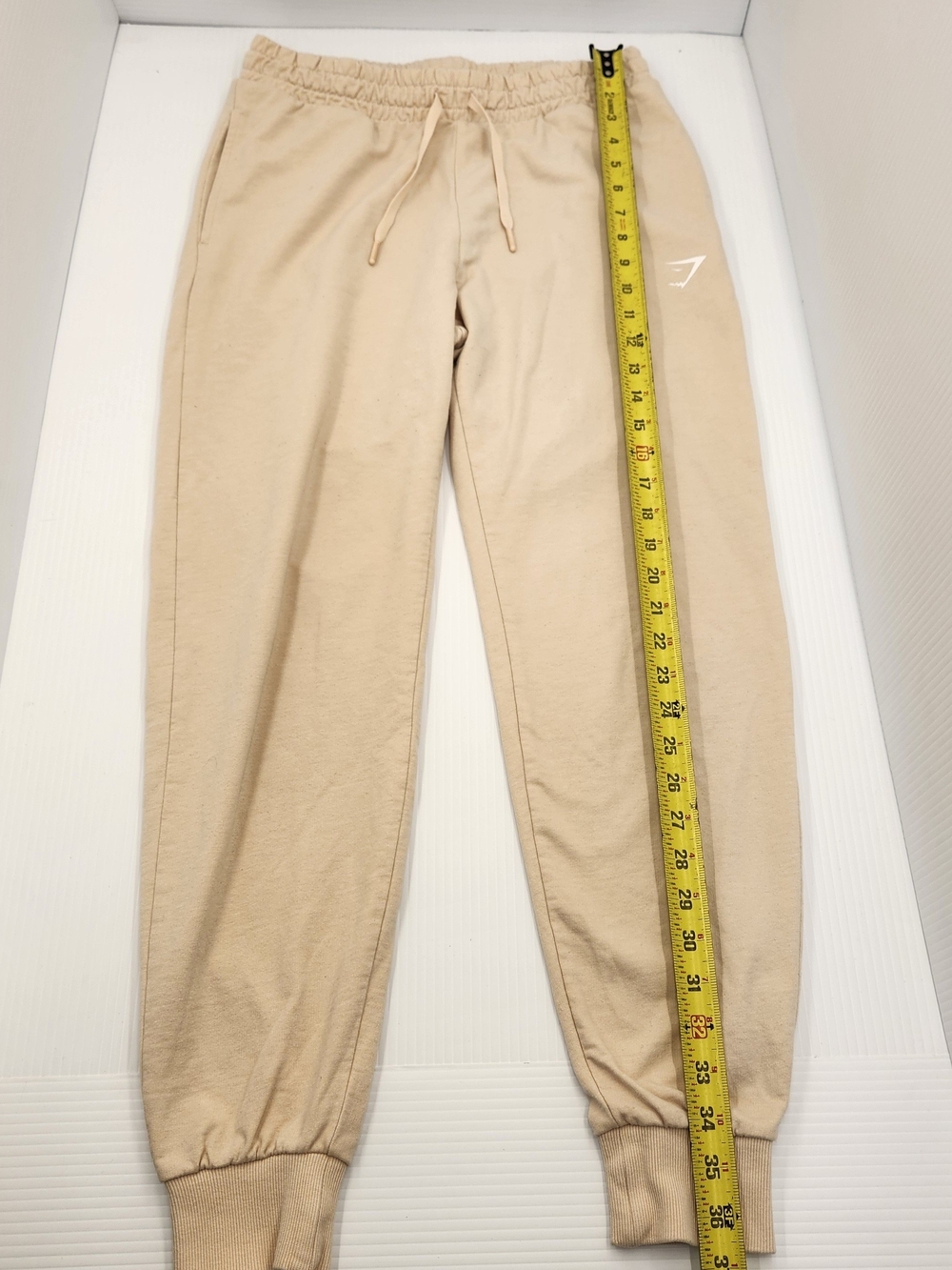 Gymshark Beige Drawstring Joggers - Picture 5 of 11